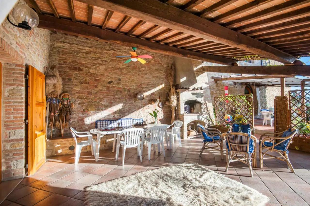 La Ripa - Appartamento Padronale San Gimignano Luaran gambar